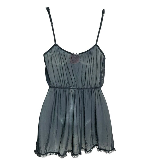 Sexy Little Things Victoria’s Secret Mesh Cami Slip Bustier Maid Medium Apron - Picture 7 of 10